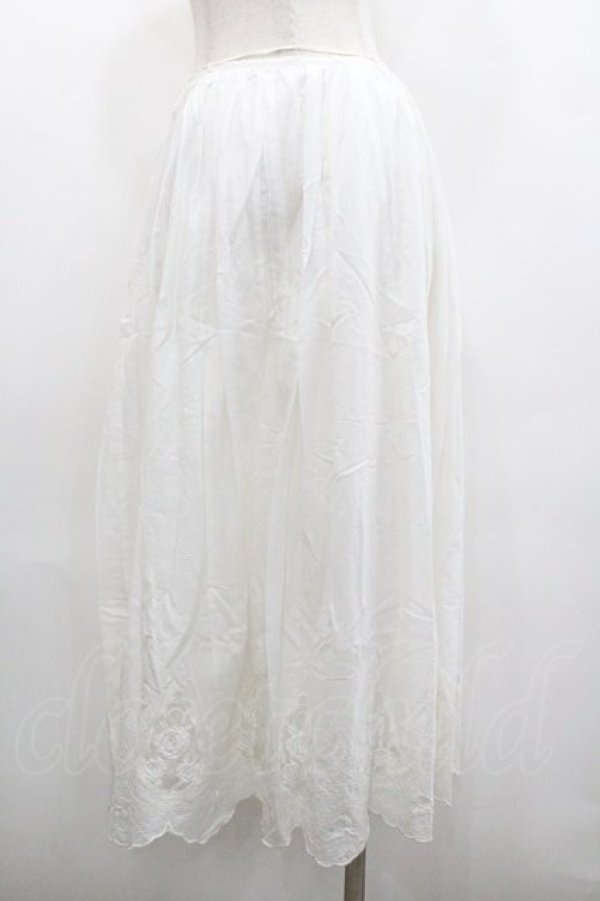 画像2: INGEBORG / セットアップスカート  フラワーレース I-26-01-18-081-LO-SK-SA-ZI (2)