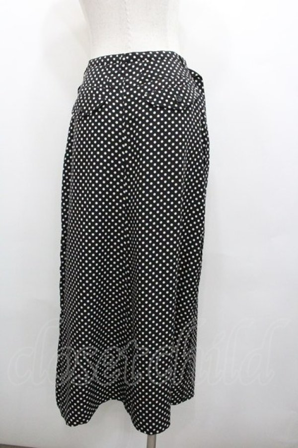 画像2: PINK HOUSE / ドットスカート  黒Ｘ白 I-26-01-18-093-LO-SK-SA-ZS (2)