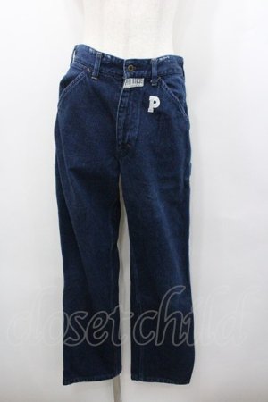 画像: PINK HOUSE / 裏ポケットロゴptデニムパンツ XL 青デニム I-26-01-18-097-LO-PA-SA-ZI