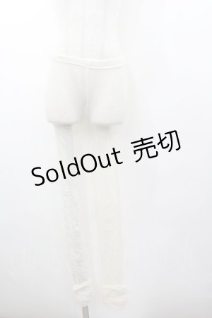 画像: PINK HOUSE / ニットレギンス  アイボリー I-26-01-18-098-LO-PA-SA-ZI