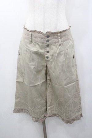 画像: PINK HOUSE / ハーフパンツ  アイボリー I-26-01-18-100-LO-PA-SA-ZI