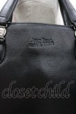 画像2: Jean Paul GAULTIER / ロゴ型押しレザーバッグ  黒 I-26-01-18-107-GO-BG-SA-ZI (2)