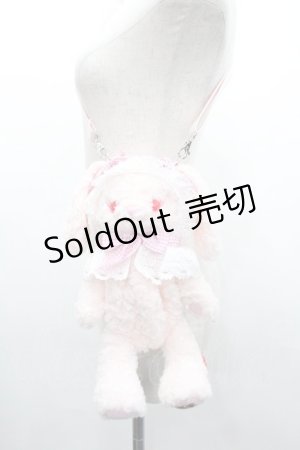 画像: BABY,THE STARS SHINE BRIGHT / うさくみゃポシェット  ピン×ピンクギンガムリボ I-26-01-18-108-BA-BG-TE-ZI