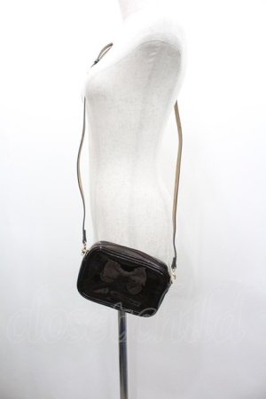 画像: PINK HOUSE / リボン付きポシェット  ブラウン I-26-01-18-109-LO-BG-SA-ZI