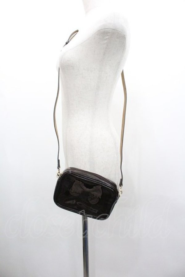 画像1: PINK HOUSE / リボン付きポシェット  ブラウン I-26-01-18-109-LO-BG-SA-ZI (1)