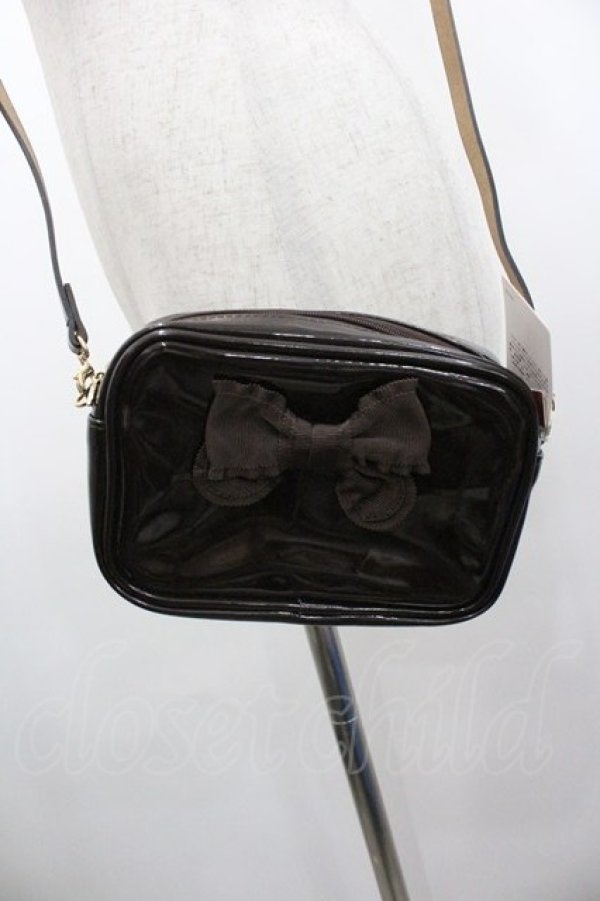 画像2: PINK HOUSE / リボン付きポシェット  ブラウン I-26-01-18-109-LO-BG-SA-ZI (2)