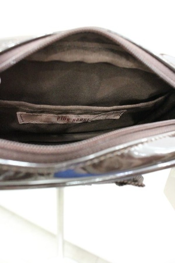 画像4: PINK HOUSE / リボン付きポシェット  ブラウン I-26-01-18-109-LO-BG-SA-ZI (4)