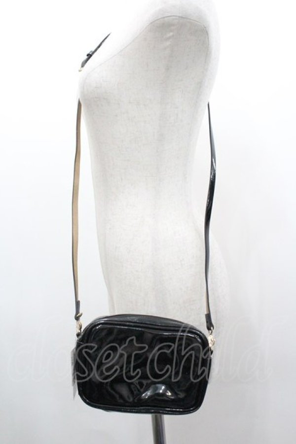 画像3: PINK HOUSE / リボン付きポシェット  ブラック I-26-01-18-110-LO-BG-SA-ZI (3)