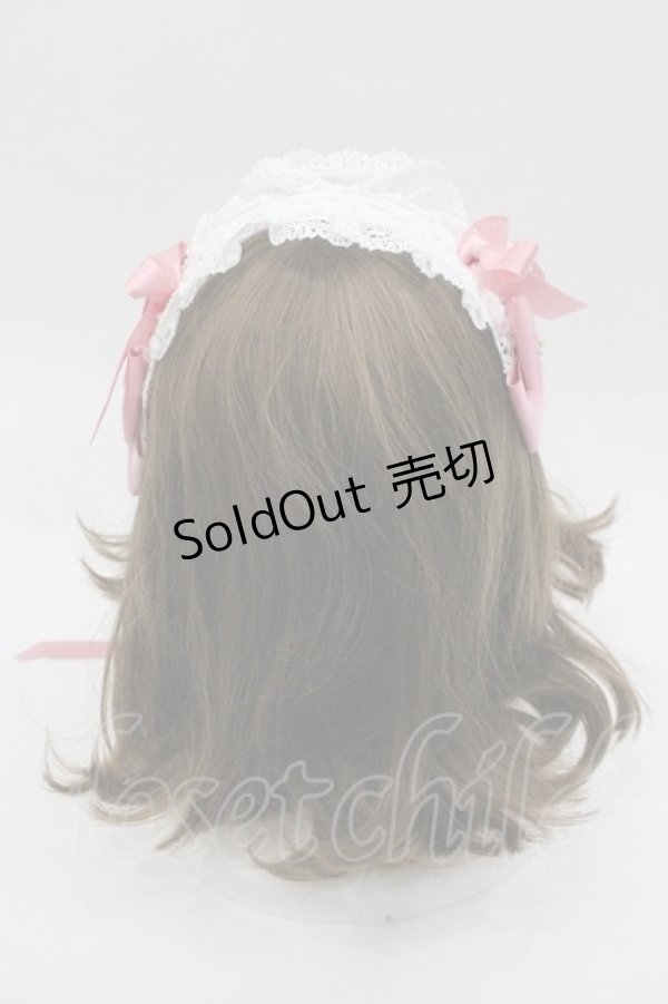 画像3: BABY,THE STARS SHINE BRIGHT / プリンセスドロップヘッドドレス  ピンクＸ白 I-26-01-18-114-BA-AC-SA-ZI (3)