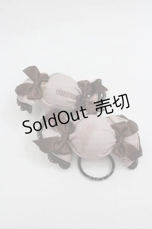 画像: ALICE and the PIRATES / クリスのお菓子工場柄キャンディリボンゴム  ピンク I-26-01-18-122-PA-AC-SA-ZI