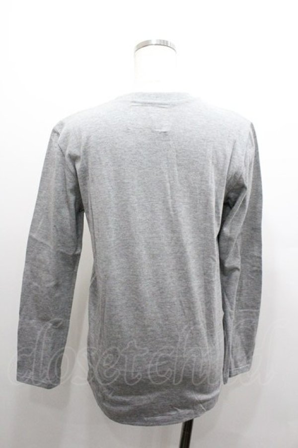 画像2: PINK HOUSE / かおくまプリントカットソー  グレー I-26-01-18-029-LO-TO-SA-ZI (2)