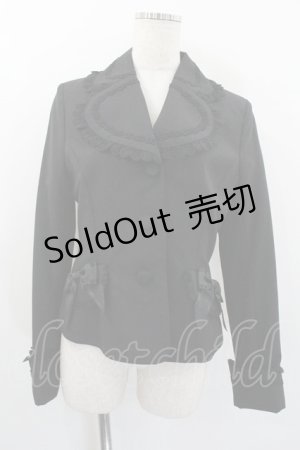 画像: BABY,THE STARS SHINE BRIGHT / アニバーサリージャケット  黒 I-26-01-20-035-BA-JA-SA-ZI