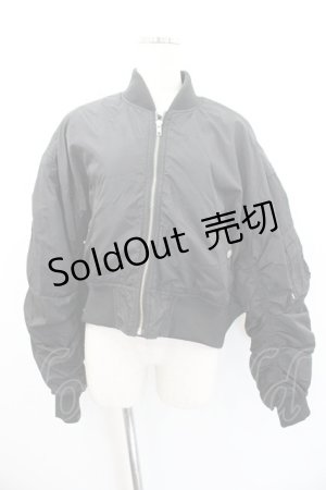 画像: jouetie / ショートMA-1 M 黒 I-26-01-20-036-EL-JA-SA-ZI