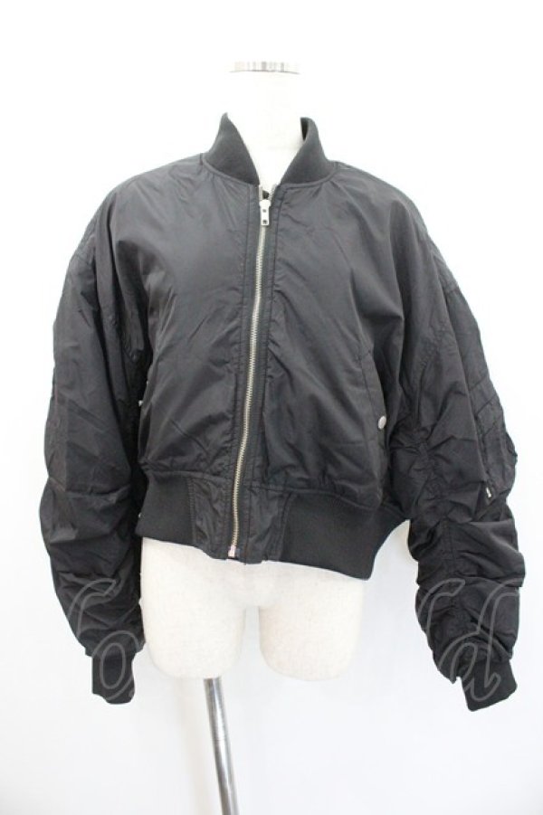 画像1: jouetie / ショートMA-1 M 黒 I-26-01-20-036-EL-JA-SA-ZI (1)