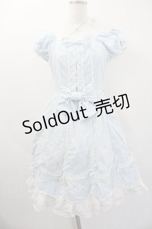 画像: Angelic Pretty /  鳥かごジャンパースカート  サックス I-26-01-20-039-AP-OP-SA-ZI