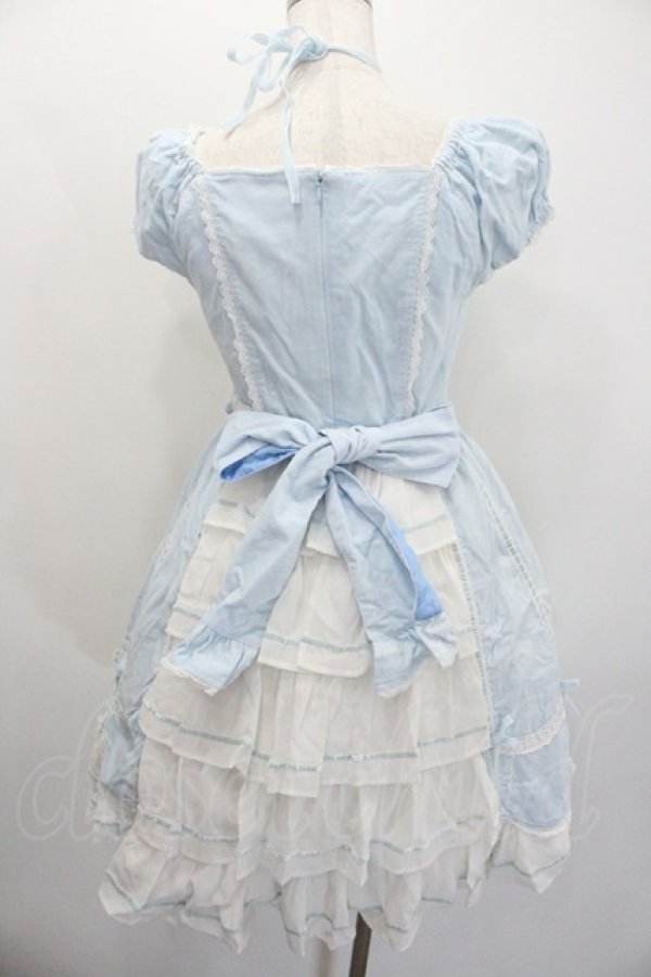 画像3: Angelic Pretty /  鳥かごジャンパースカート  サックス I-26-01-20-039-AP-OP-SA-ZI (3)