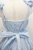 画像3: Angelic Pretty / リボンシャーリングジャンパースカート  サックス I-26-01-20-041-AP-OP-SA-ZI (3)