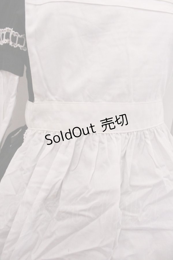 画像3: BABY,THE STARS SHINE BRIGHT / チェス柄アリスのカフェワンピース  黒Ｘ白 I-26-01-20-043-BA-OP-SA-ZI (3)