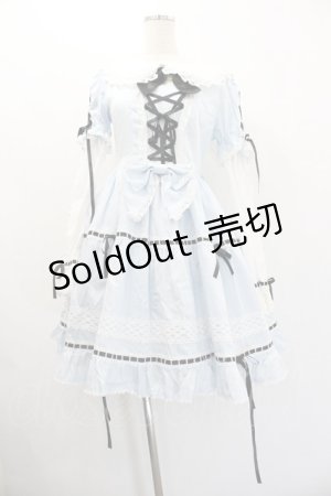 画像: BABY,THE STARS SHINE BRIGHT / Dreaming Aliceうさみみワンピース  サックス I-26-01-20-045-BA-OP-AS-ZI