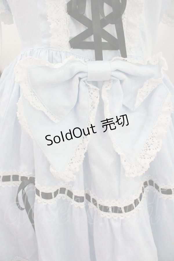 画像4: BABY,THE STARS SHINE BRIGHT / Dreaming Aliceうさみみワンピース  サックス I-26-01-20-045-BA-OP-AS-ZI (4)
