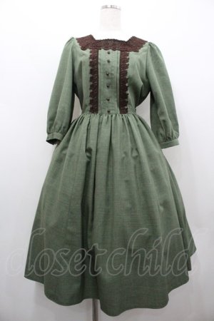 画像: Innocent World / イザベラワンピース L グリーン I-26-01-20-048-IW-OP-AS-ZI