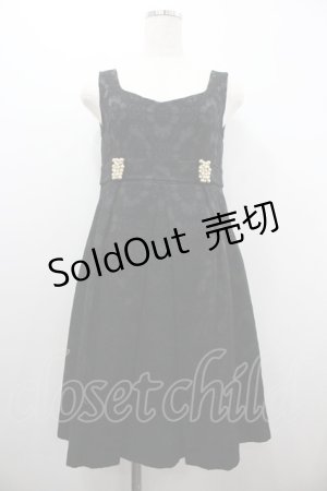 画像: JESUS DIAMANTE / 15バロックドールワンピ 40 黒 I-26-01-20-064-JE-OP-SA-ZI