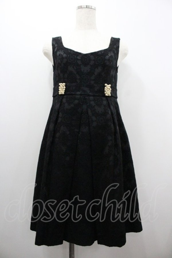 画像1: JESUS DIAMANTE / 15バロックドールワンピ 40 黒 I-26-01-20-064-JE-OP-SA-ZI (1)