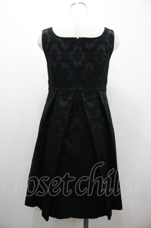 画像2: JESUS DIAMANTE / 15バロックドールワンピ 40 黒 I-26-01-20-064-JE-OP-SA-ZI (2)