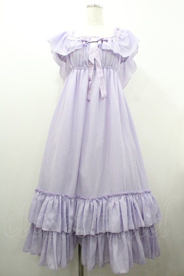 画像1: ATELIER PIERROT / ailes de l'ange Dress  ラベンダー I-26-01-20-075-EL-OP-SA-ZI (1)