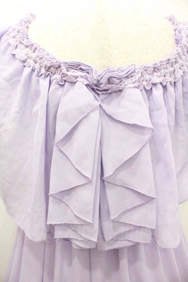 画像4: ATELIER PIERROT / ailes de l'ange Dress  ラベンダー I-26-01-20-075-EL-OP-SA-ZI (4)