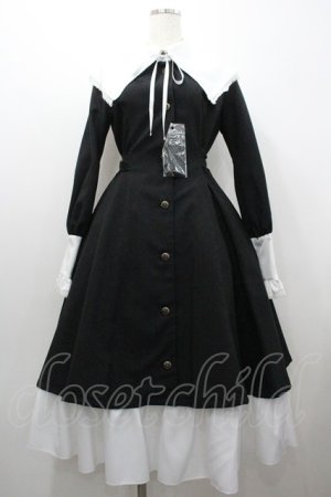 画像: MIHO MATSUDA / ワンピース・ヴァルト S 黒ｘ白 I-26-01-20-078-GO-OP-SA-ZI