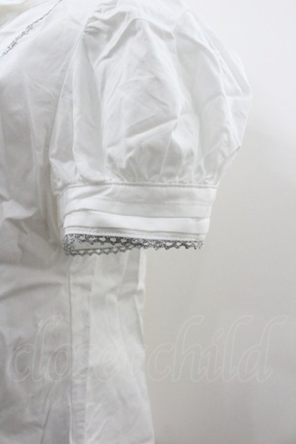 画像4: Angelic Pretty / ナイトジャボブラウス  白 I-26-01-20-008-AP-BL-SA-ZI (4)