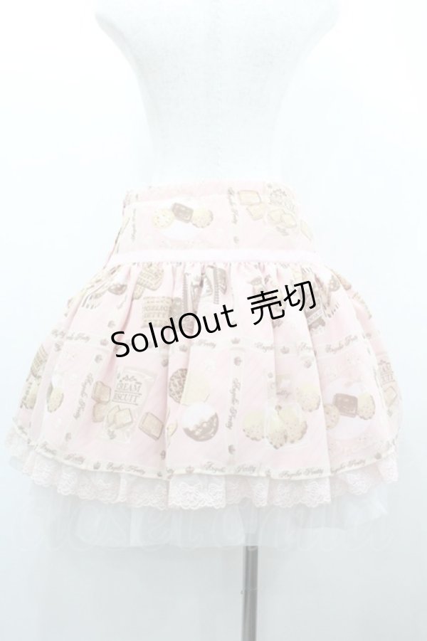 画像2: Angelic Pretty / Cream Cookie Collectionスカート  ピンク I-26-01-20-088-AP-SK-SA-ZI (2)