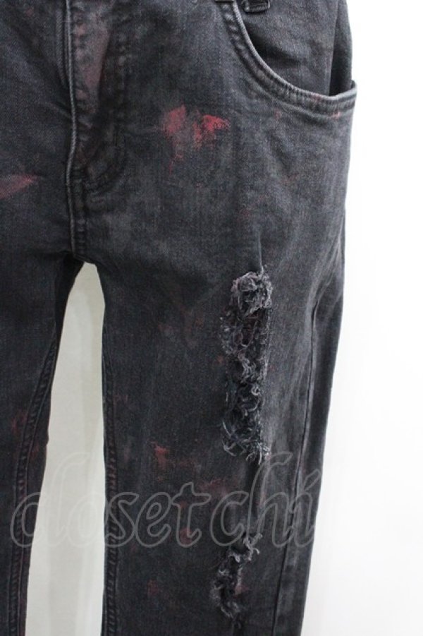 画像3: SEX POT ReVeNGe / リメイクジーンズ M ブラック I-26-01-20-089-SP-PA-SA-ZI (3)