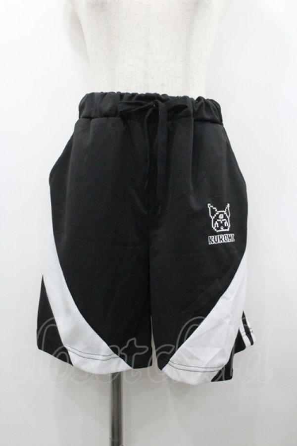 画像1: サンリオ / クロミハーフパンツ M 黒 I-26-01-20-092-EL-PA-SA-ZI (1)