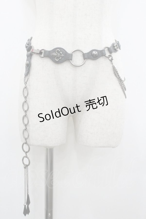 画像1: Ozz On / チェーンベルト  グレー I-26-01-20-097-OO-ZA-SA-ZI (1)