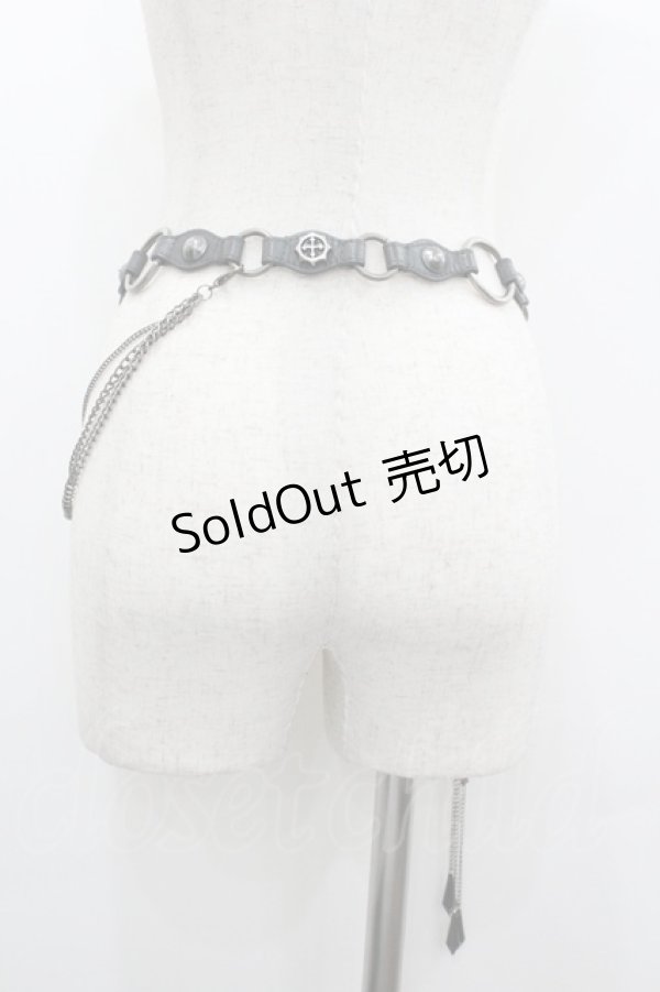 画像2: Ozz On / チェーンベルト  グレー I-26-01-20-097-OO-ZA-SA-ZI (2)