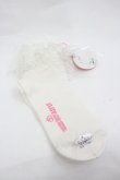 画像2: BABY,THE STARS SHINE BRIGHT / チュールレースクルー丈ソックス  白 I-26-01-20-110-BA-ZA-SA-ZI (2)