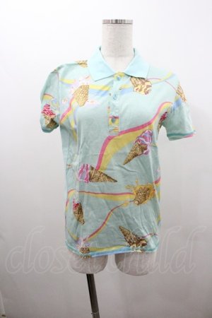 画像: MILKBOY / Ice Cream WAVEシャツ S サックス I-26-01-20-016-MB-BL-SA-ZI