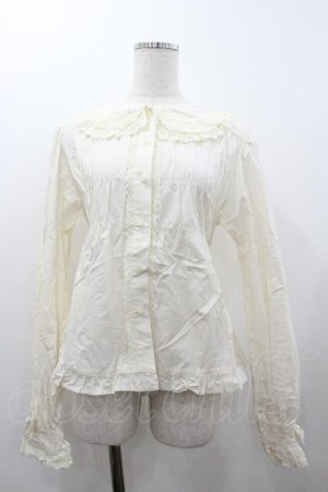 画像: BABY,THE STARS SHINE BRIGHT / ベビードールブラウス  生成り I-26-01-20-003-BA-BL-SA-ZI