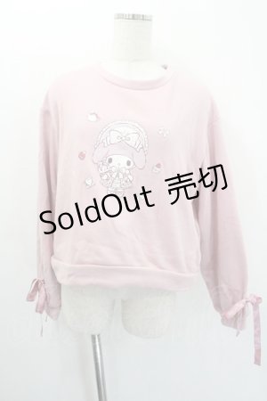 画像: m petit by misako / 裏シャギープルオーバー（マイメロディー）  ピンク I-26-01-20-027-LO-TO-SA-ZI