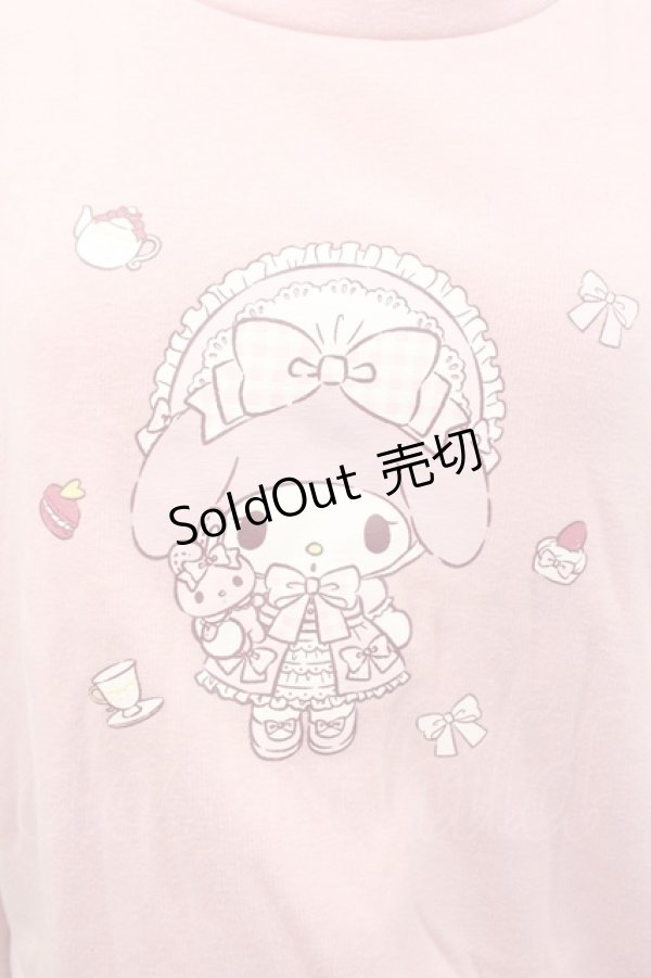 画像2: m petit by misako / 裏シャギープルオーバー（マイメロディー）  ピンク I-26-01-20-027-LO-TO-SA-ZI (2)