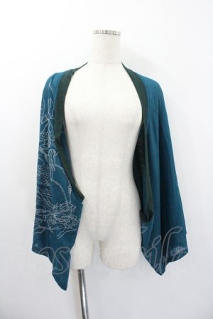 画像: Qutie Frash / 龍プリントボレロ  グリーン I-26-01-20-029-QU-TO-SA-ZI