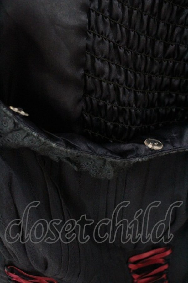 画像4: Amavel / ティーセット刺繍コットンワンピース  ネイビーＸ赤Ｘ白 I-26-01-22-036-CA-OP-SA-ZI (4)