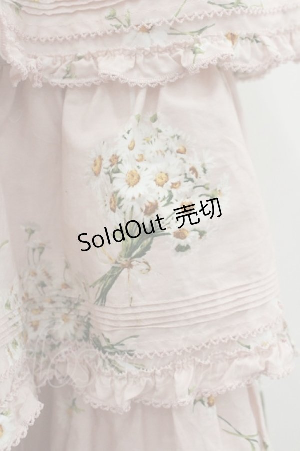 画像2: PINK HOUSE / マーガレットブーケプリントスカート  ピンク I-26-01-22-059-LO-SK-SA-ZI (2)