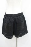 画像2: Qutie Frash / ミリタリーショートパンツ L 黒 I-26-01-22-063-QU-PA-SA-ZI (2)