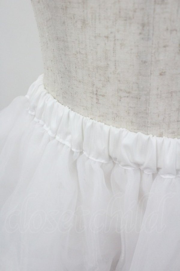 画像2: LOLITAその他(お買取対象外) / ミニチュールパニエ  白 I-26-01-22-065-LO-SK-SA-ZI (2)