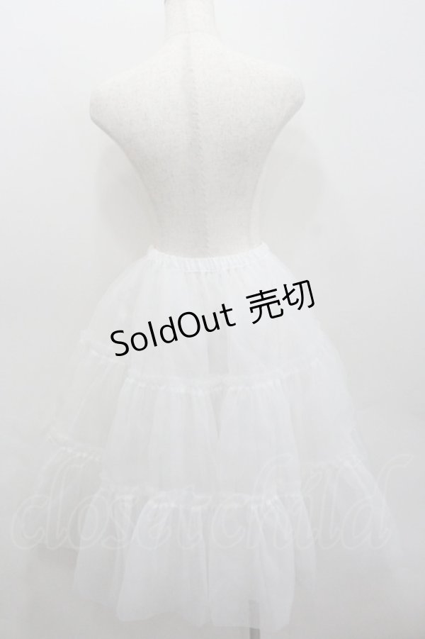 画像3: LOLITAその他(お買取対象外) / チュールロングパニエ  白 I-26-01-22-066-LO-SK-SA-ZI (3)