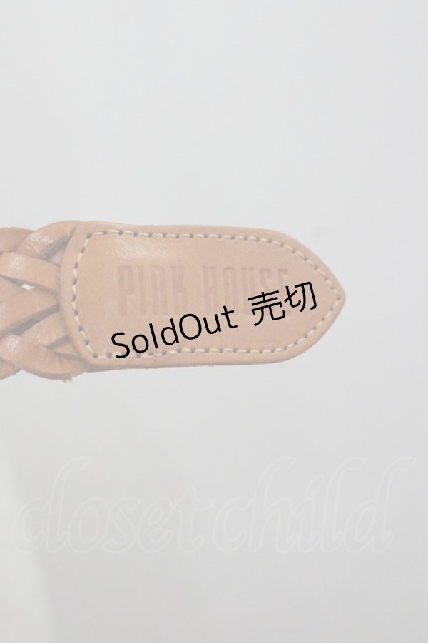 画像2: PINK HOUSE / メッシュベルト  ブラウン I-26-01-22-067-LO-ZA-SA-ZI (2)