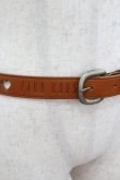 画像2: PINK HOUSE / ロゴレザーベルト  ブラウン I-26-01-22-068-LO-ZA-SA-ZI (2)